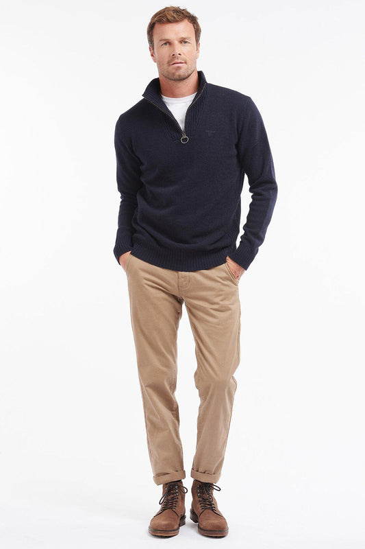 L/Wool Half Zip