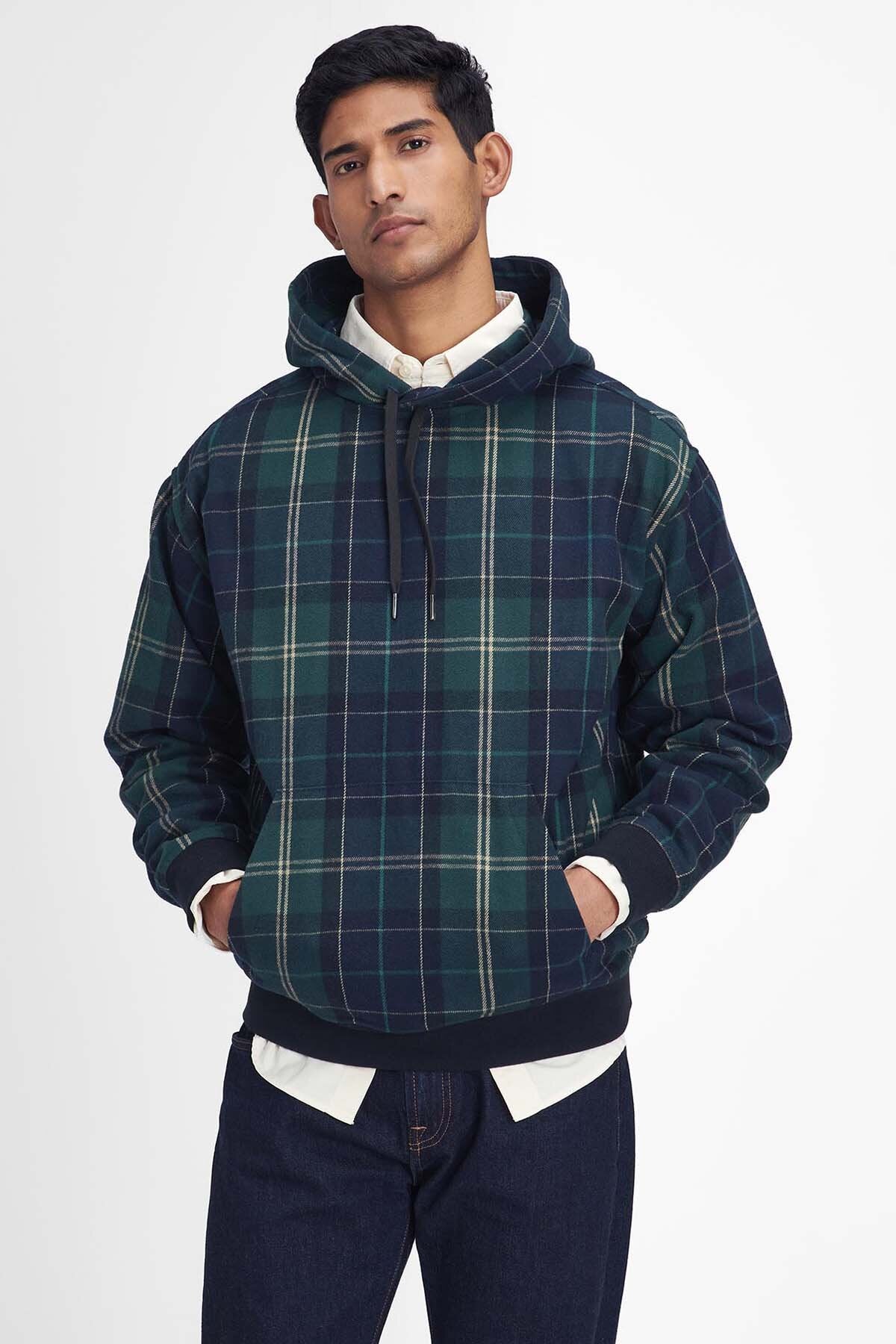 Brough Tartan Hoodie