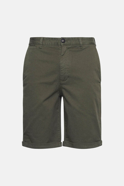 Washed Twill Chino Shorts