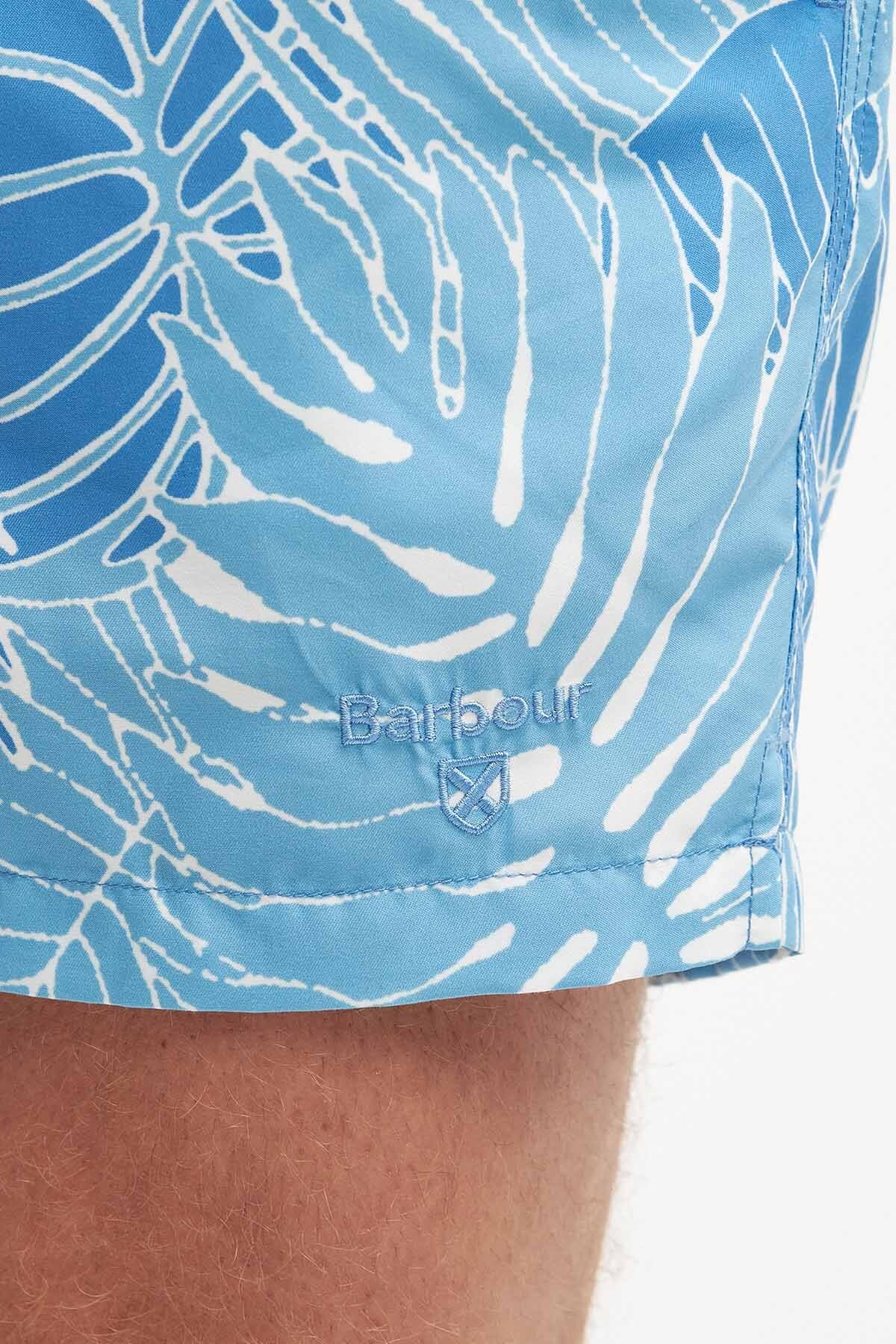 Cornwall Palm-Leaf Swim Shorts